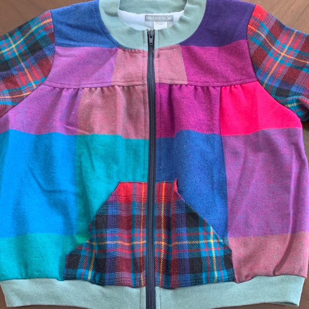 URBAN OUTFITTERS / URBAN RENEWAL Patch Zip-Up